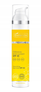 BIELENDA SUPREMELAB VYŽIVUJÚCI DENNÝ KRÉM NA TVÁR CERAMIDS SPF 30 100 ml
